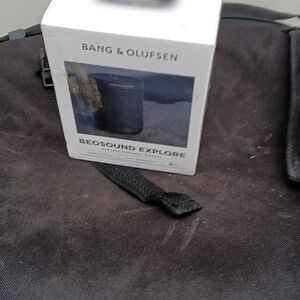 Men's Black Backpack - Bang & Olufsen Compatible Carry